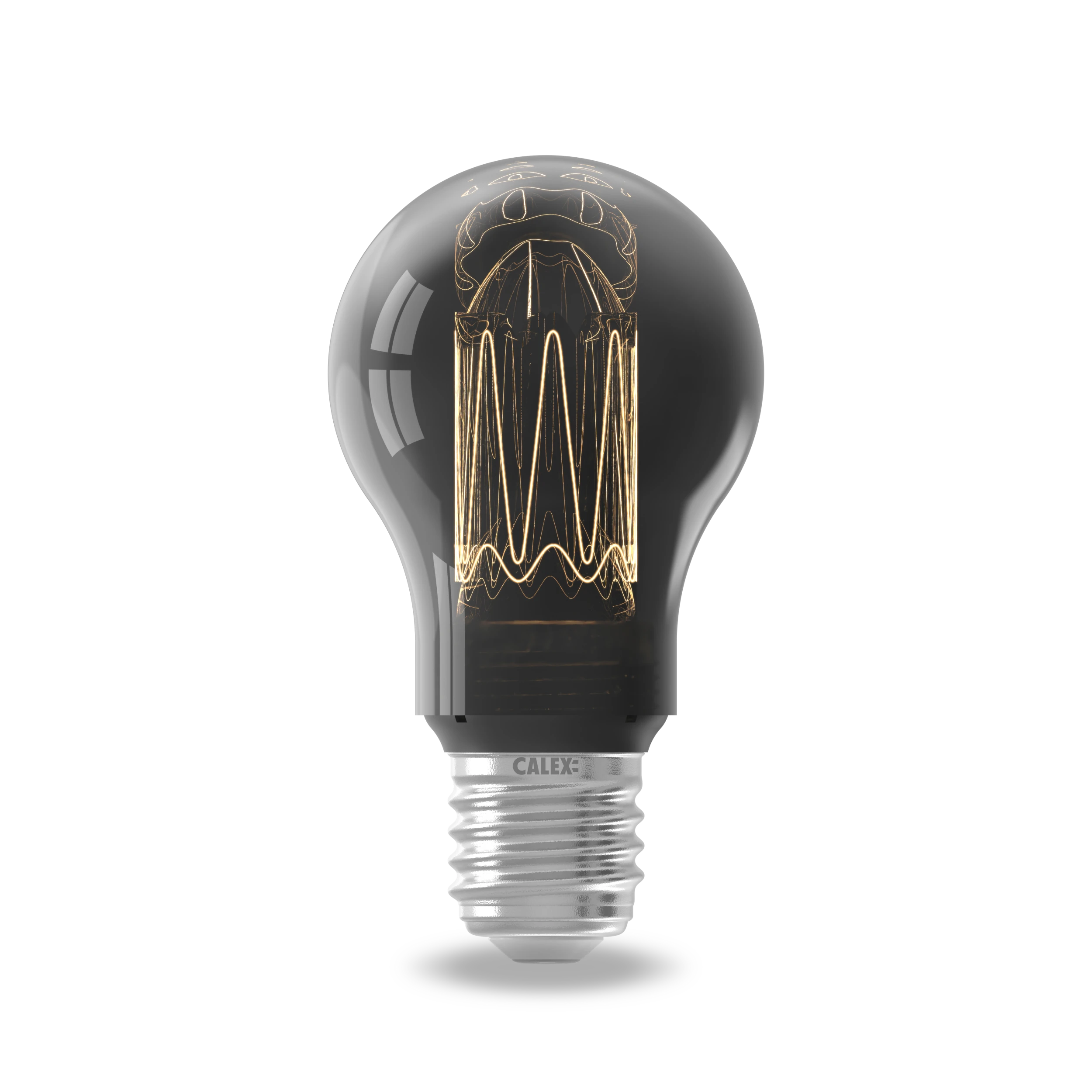 Calex Crown Series LED Bulb - Titanium - A60 - E27