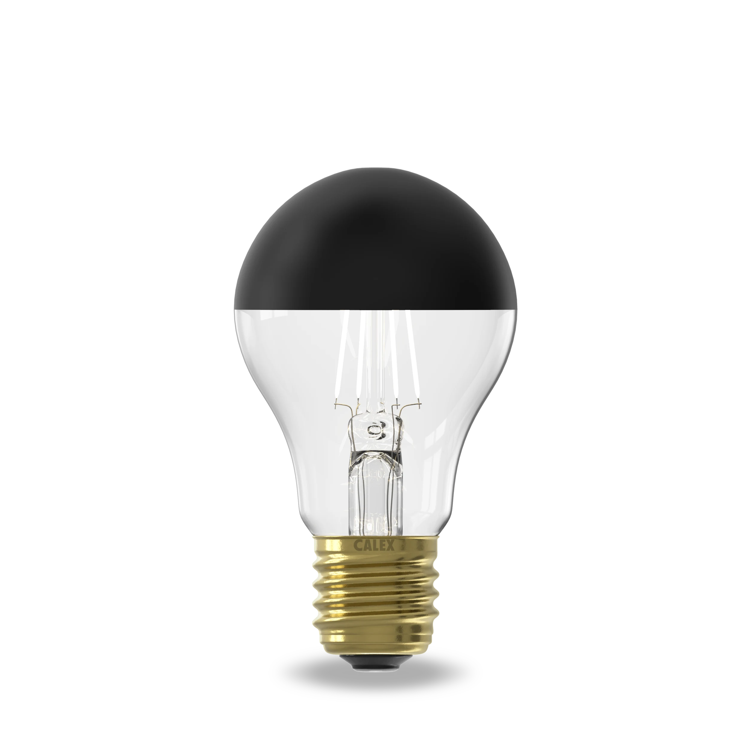Calex Top Mirror LED Bulb - E27 - A60 - Black