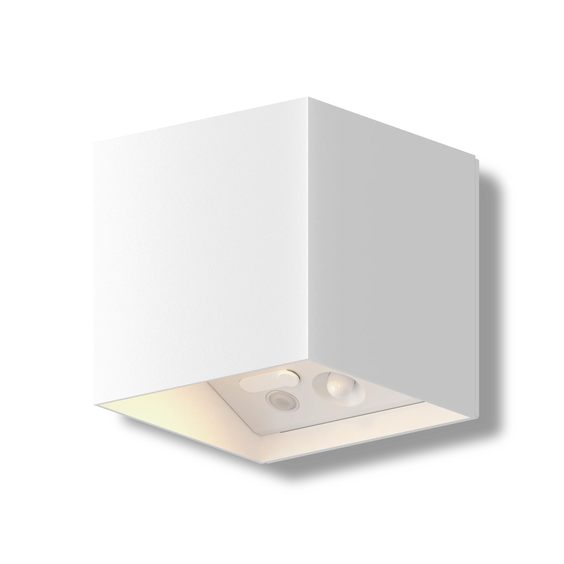Calex Volterra Rechargeable Wall Light - Up & Down - White