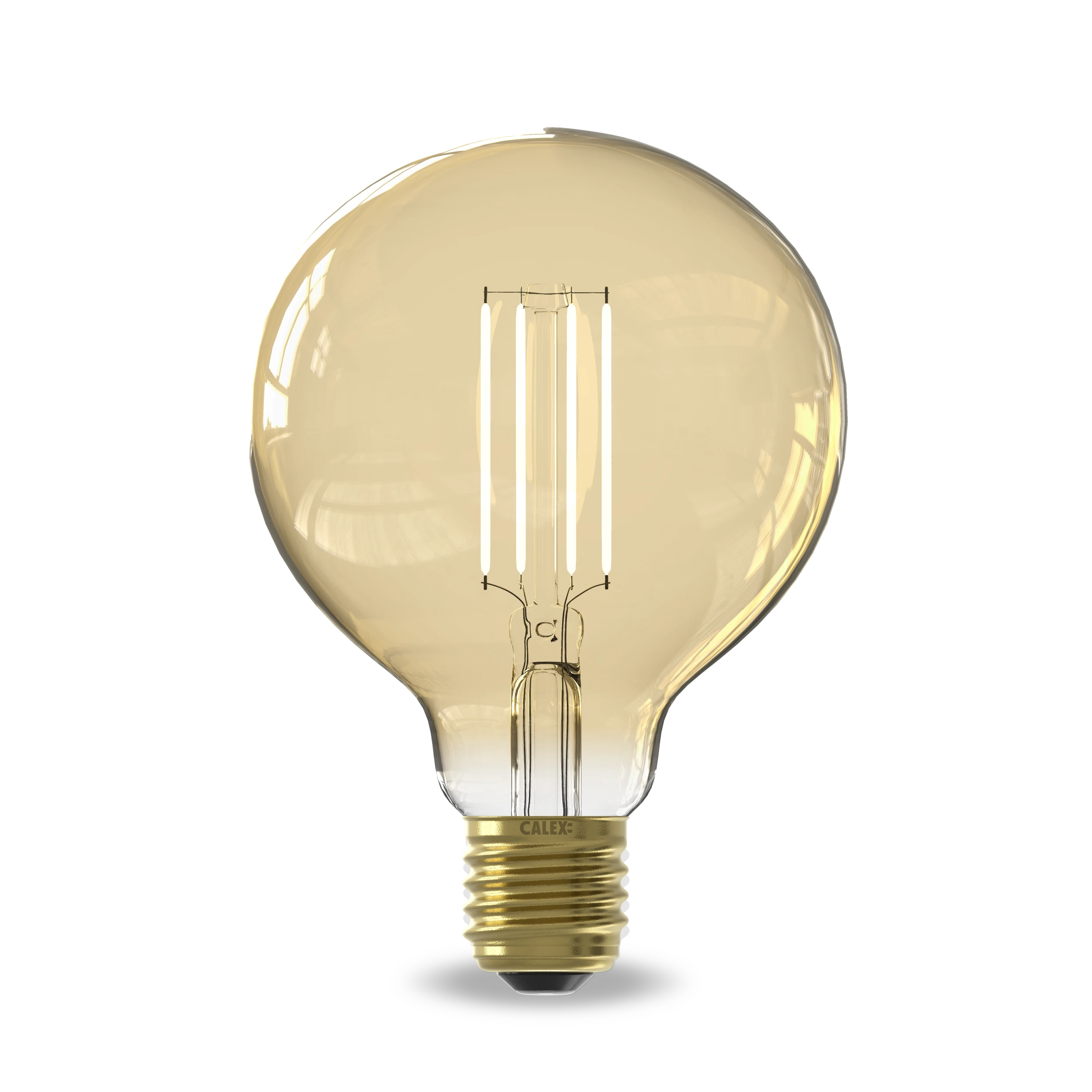 Calex Smart LED Bulb - E27 - Filament - G95 - CCT - Gold