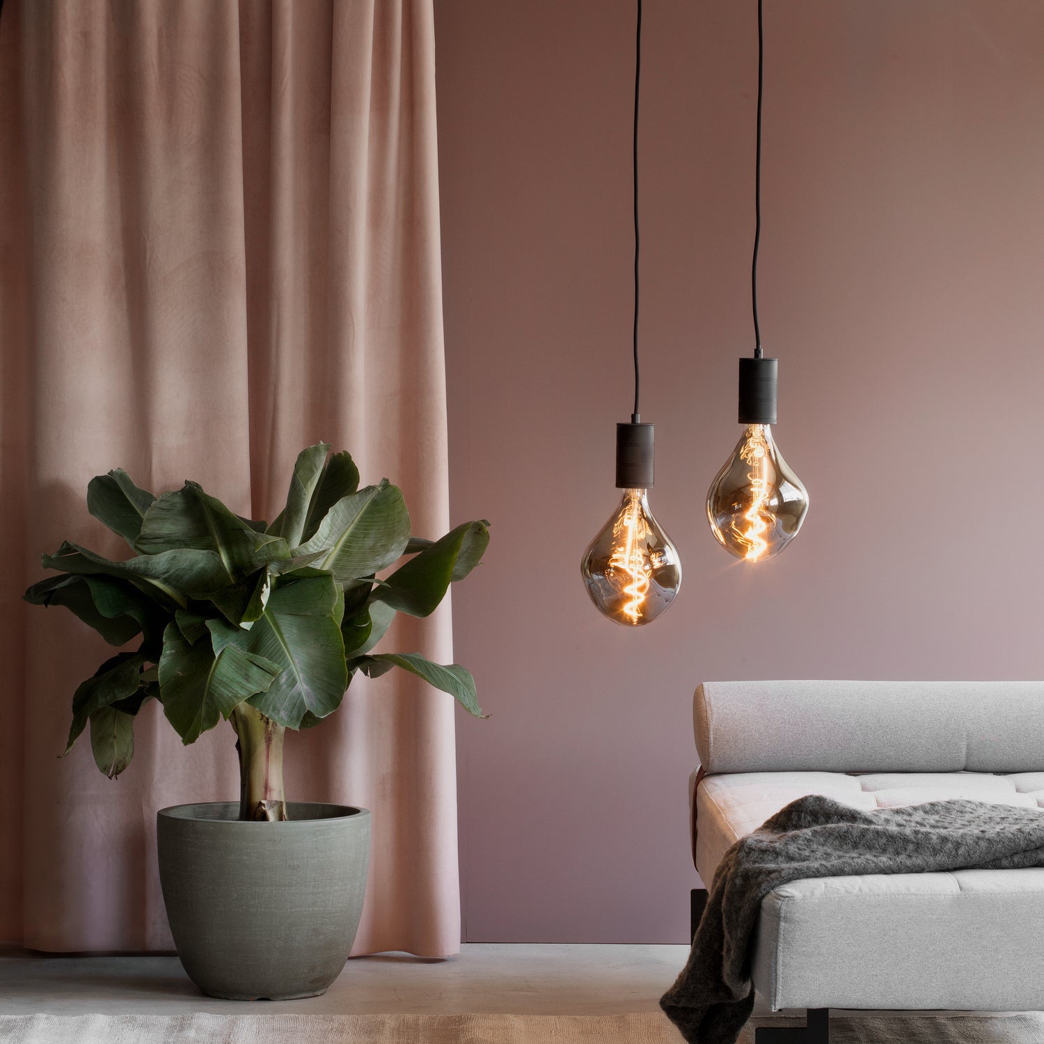 Calex Pendant Lamp - E27 - Black