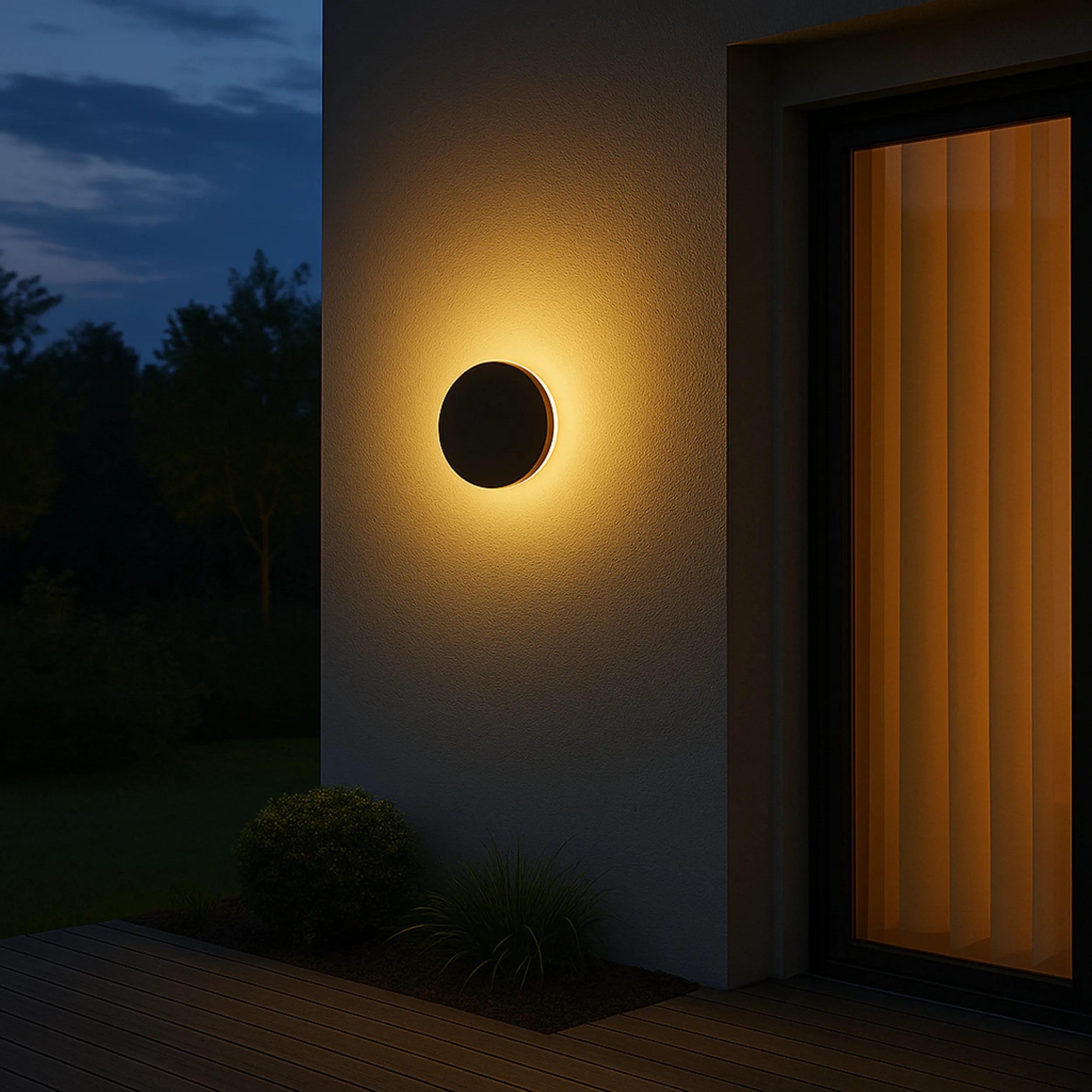 Calex Siderno Rechargeable Wall Light - 20cm