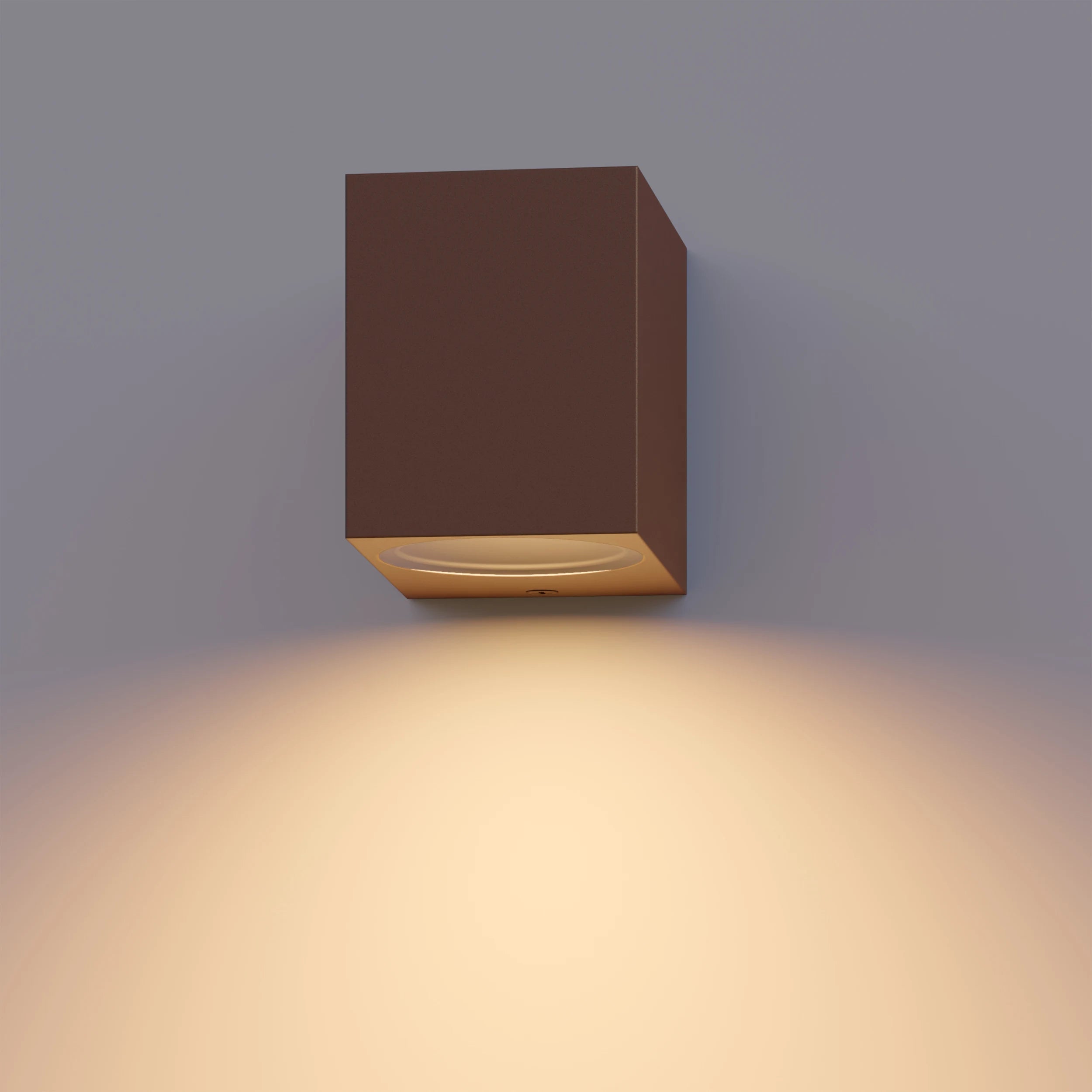 Calex Sanremo Wall Light Downlight - GU10 - Rust