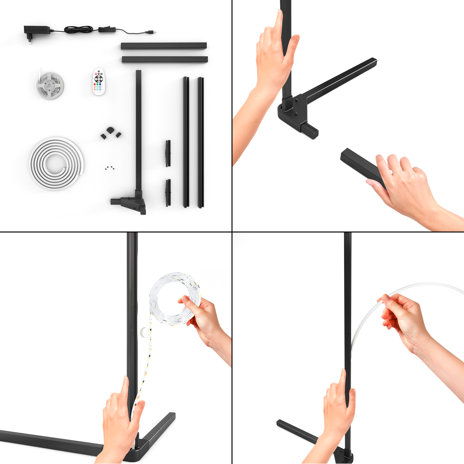 Calex Smart Floor Lamp - RGB+Warm White