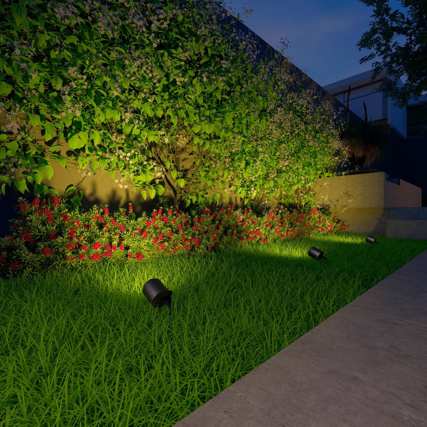 Calex Smart Ground Spots 24v - 3 Pack - RGB + CCT