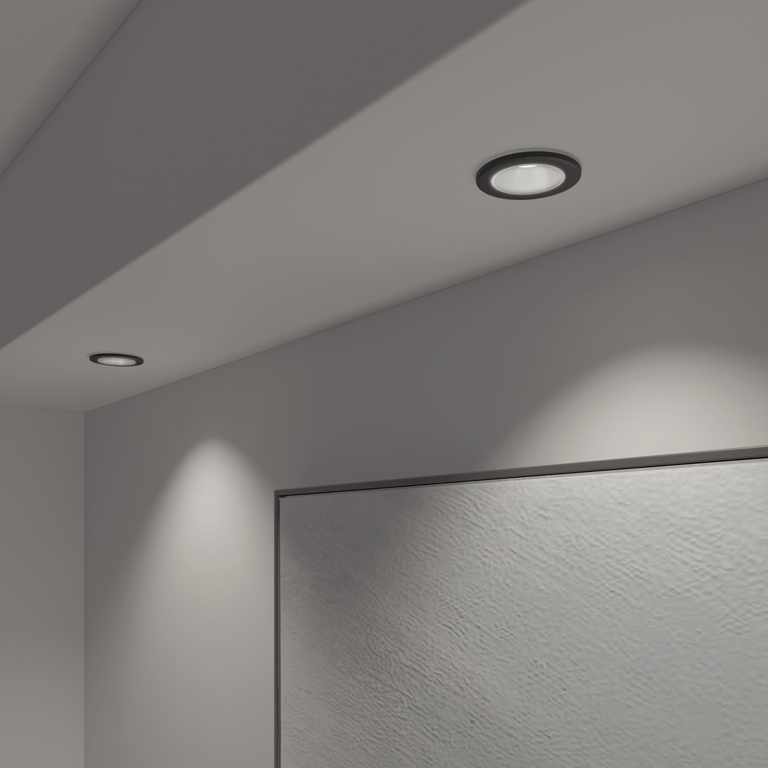 Calex Smart Halo Downlight - RGB + CCT - Black