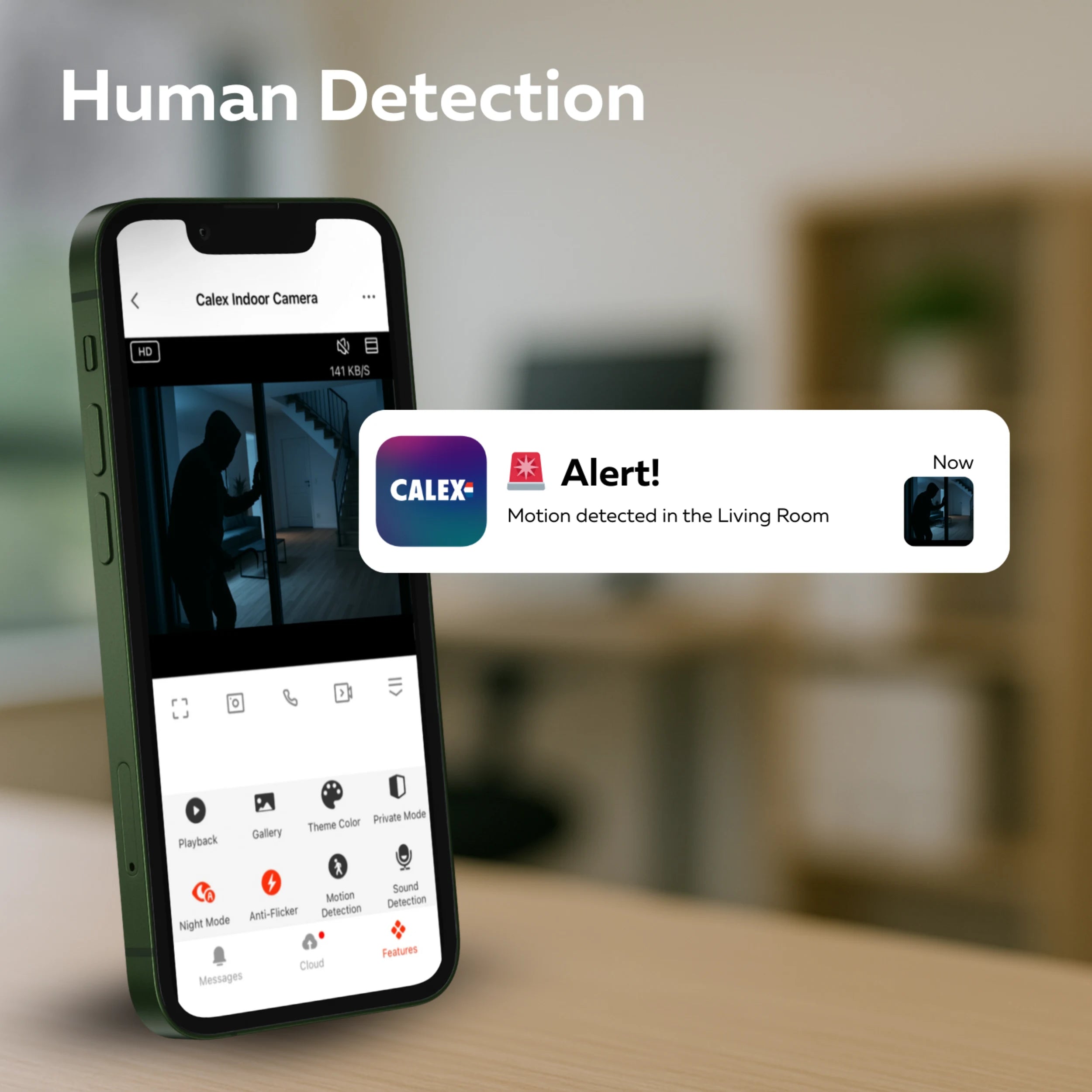 Calex Smart Indoor Camera - 4MP