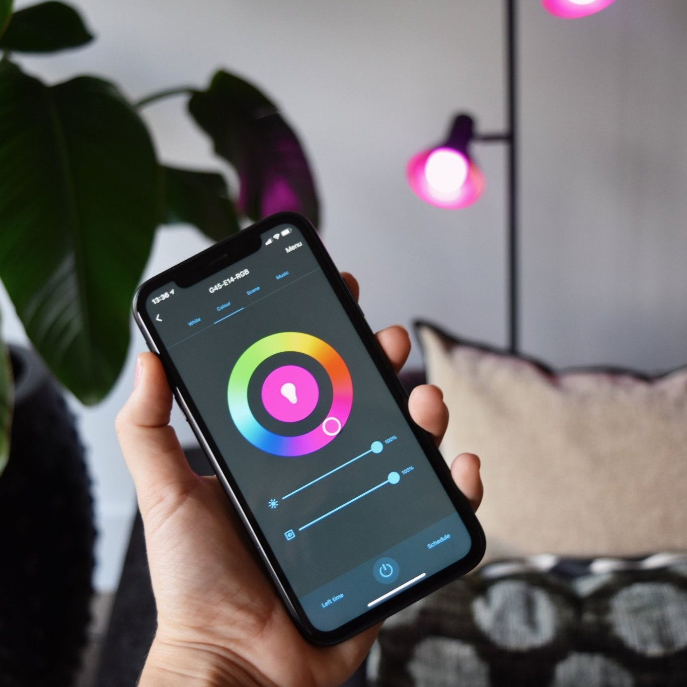 Calex Smart LED Bulb - E14 - B35 - RGB + CCT