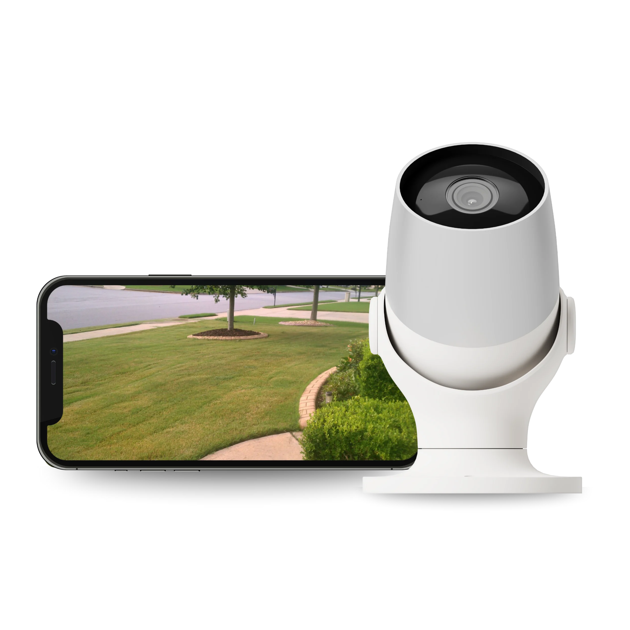 Calex Smart Outdoor Camera - IP65 - White