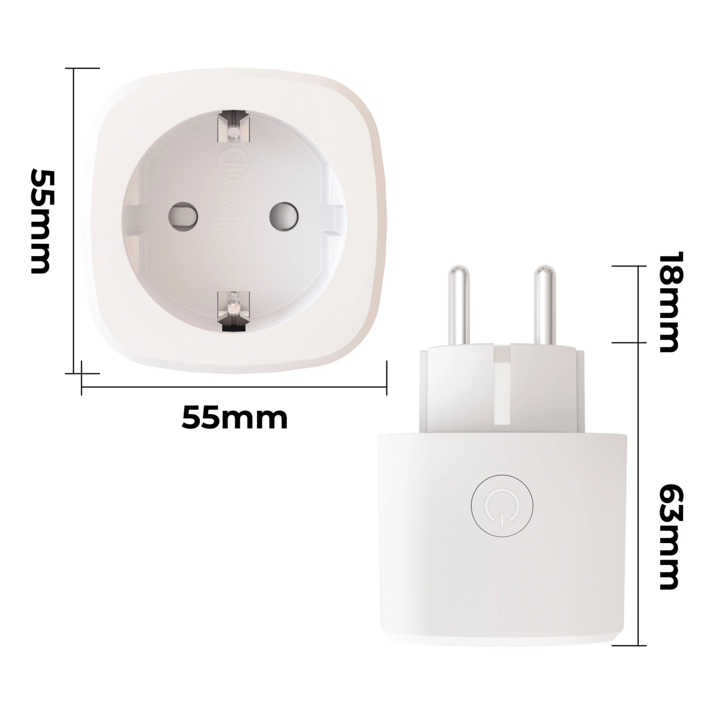 Calex Smart Plug - 3 pieces - Energy Meter