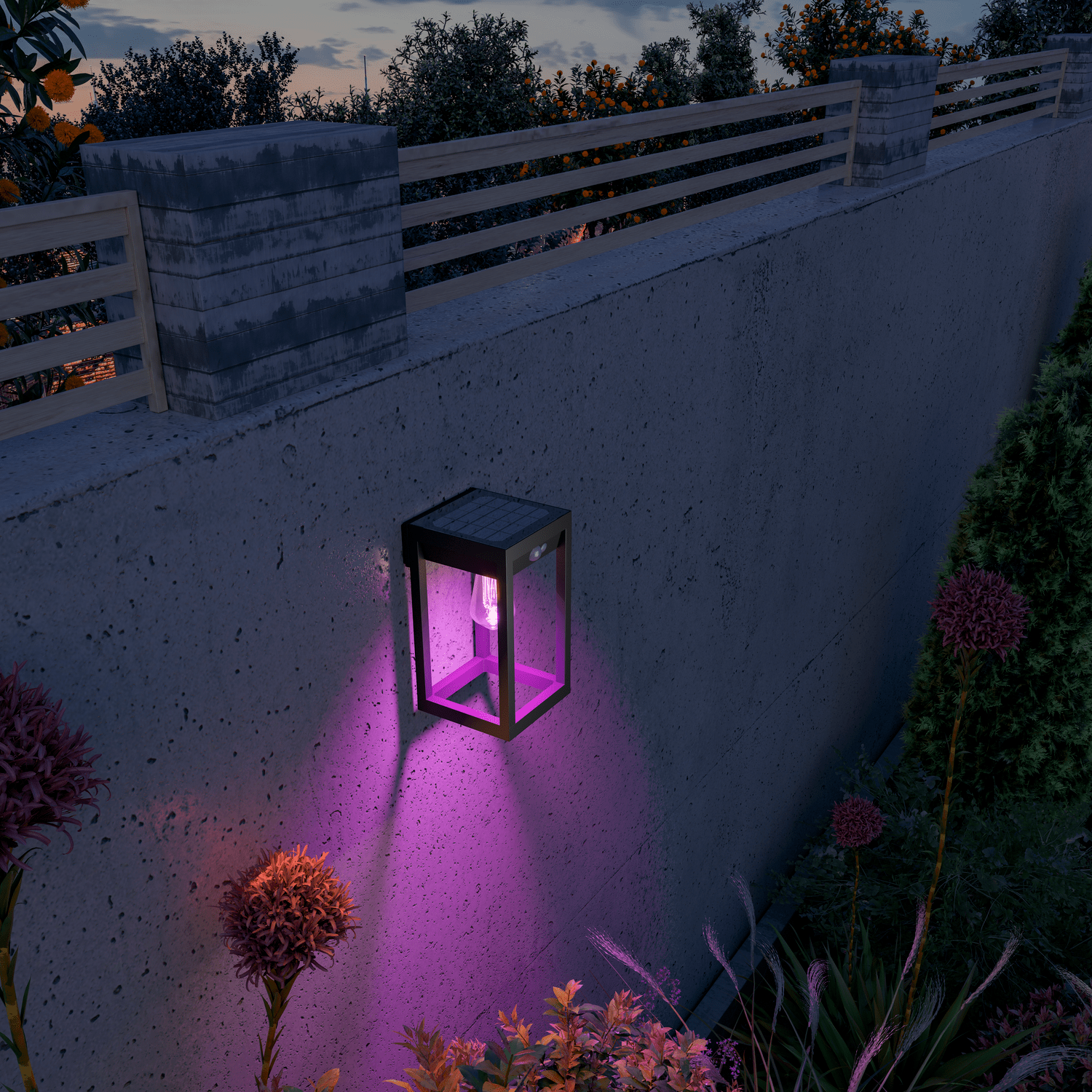 Calex Smart Solar Lantarn - RGB + CCT - Black