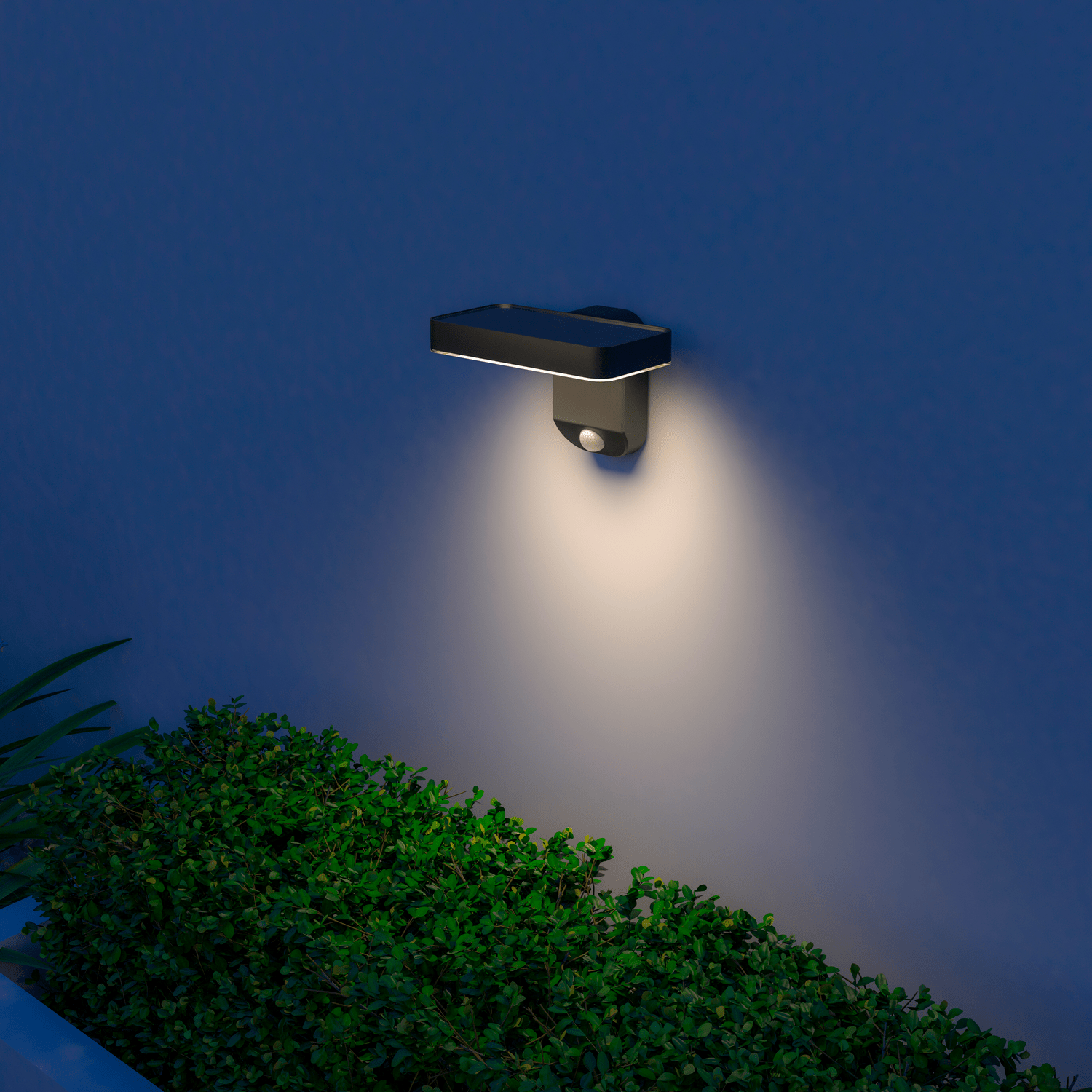 Calex Smart Solar Wall Light - RGB + CCT - Black