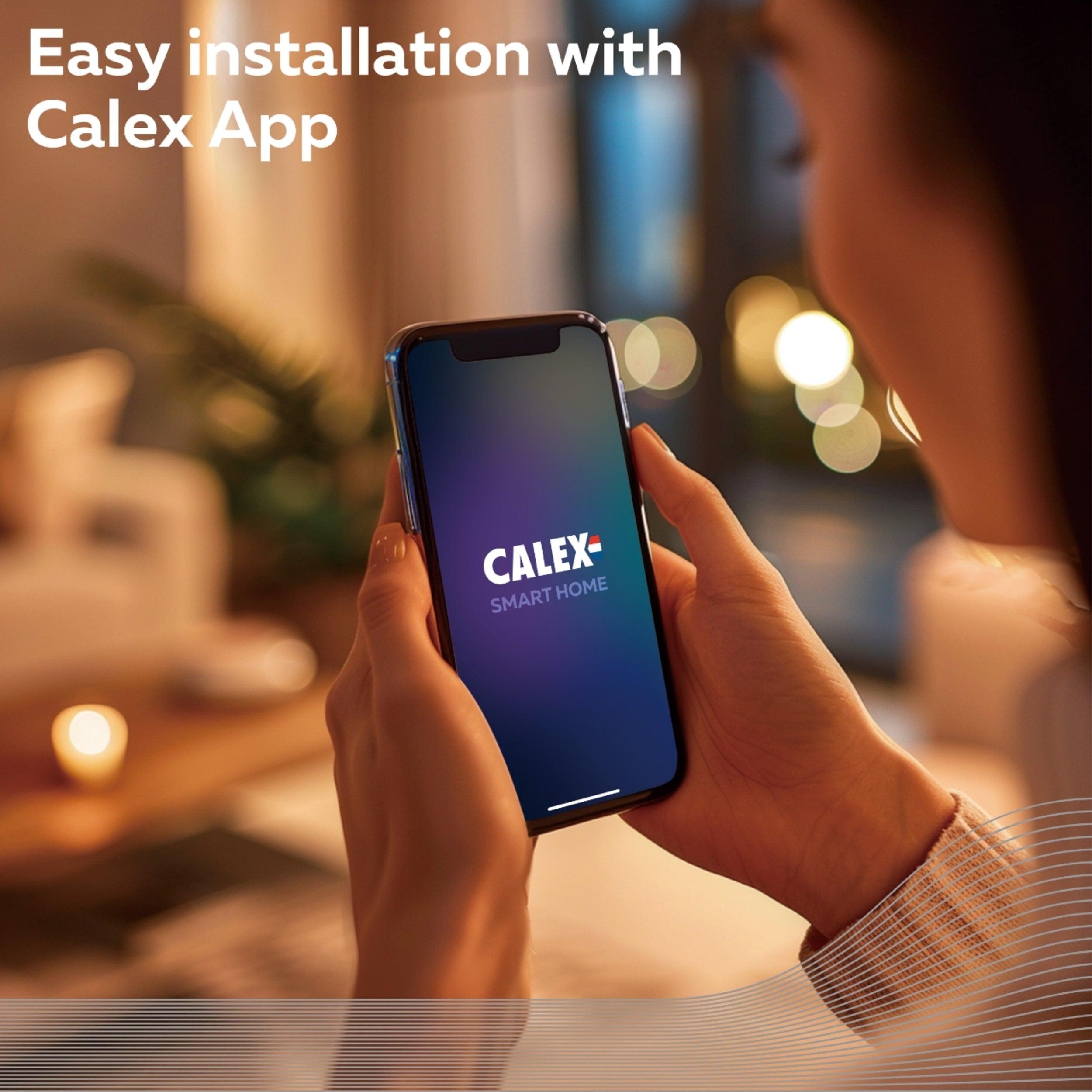 Calex Smart Spiral LED Bulb - E27 - G95 - CCT - Gold