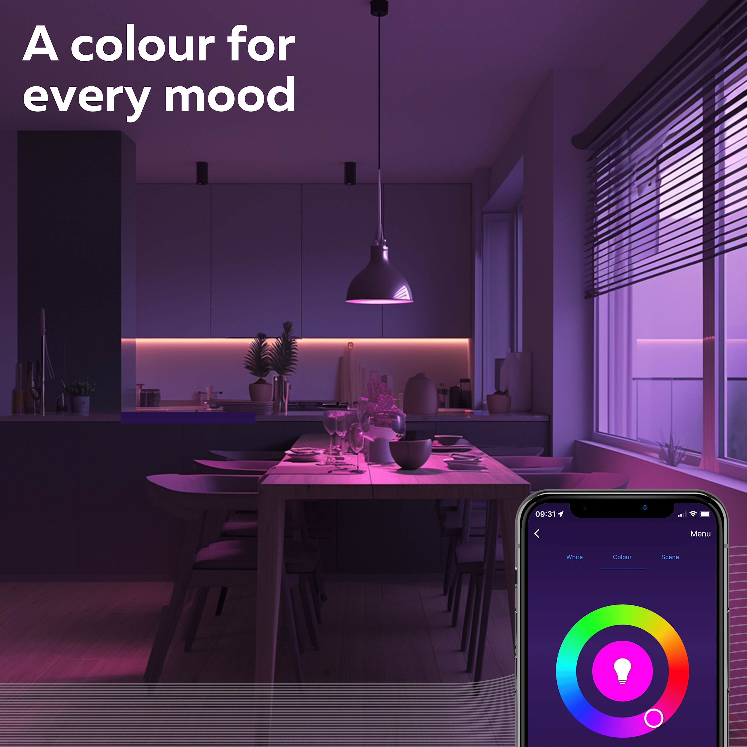 Calex Smart Strip Light - 10m - RGBIC + CCT