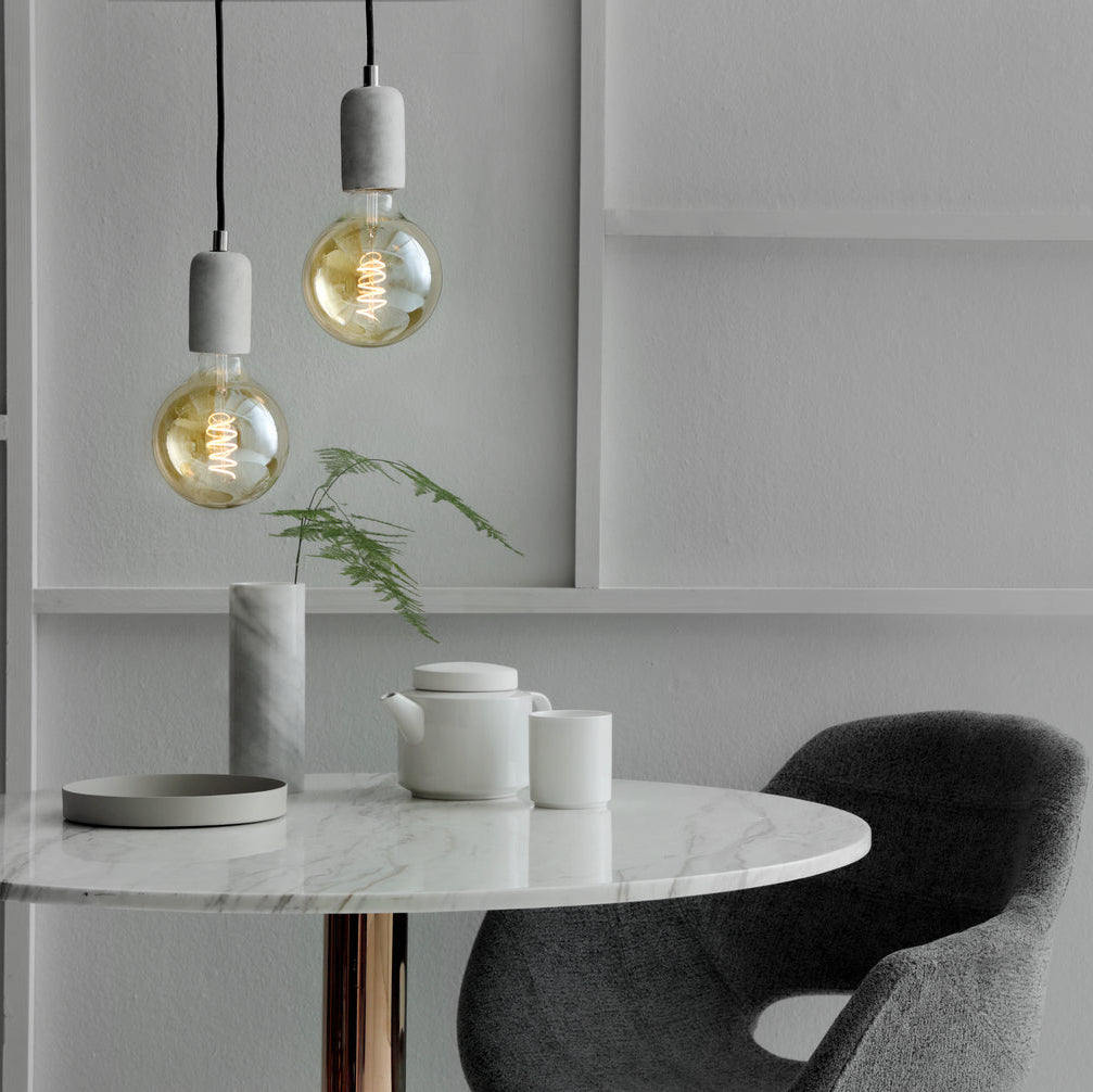 Calex Spiral Filament LED Bulb - E27 - G125 - Gold