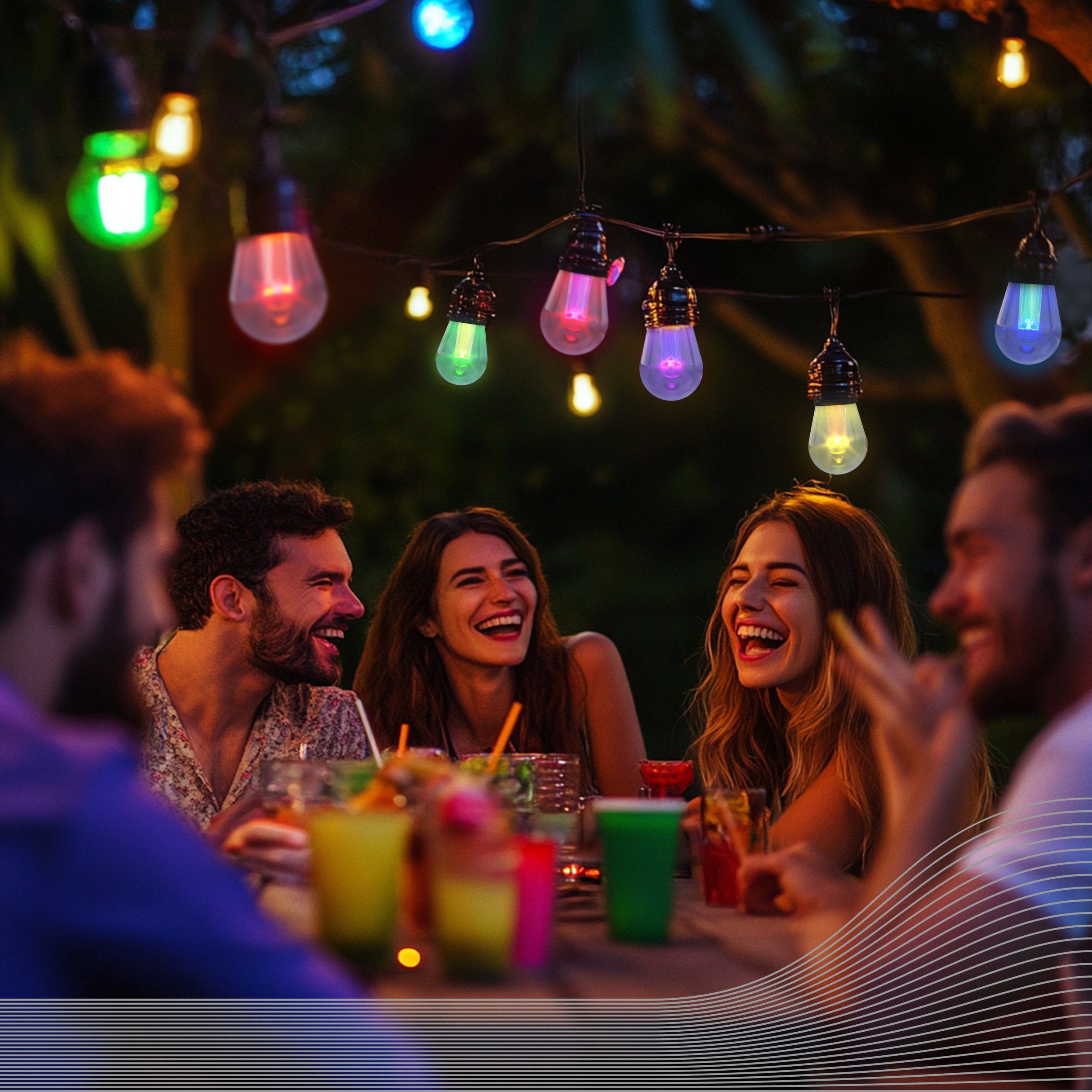 Calex Vista Festoon 10M - Expandable - RGBIC + CCT