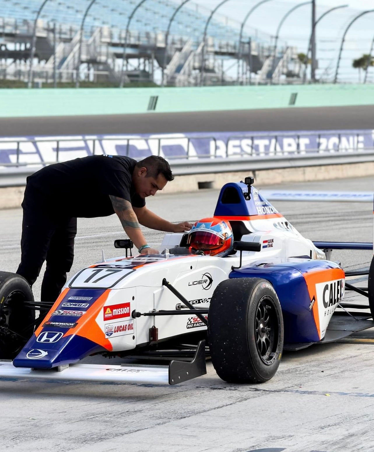 Meet young karting talent Luuk Taal