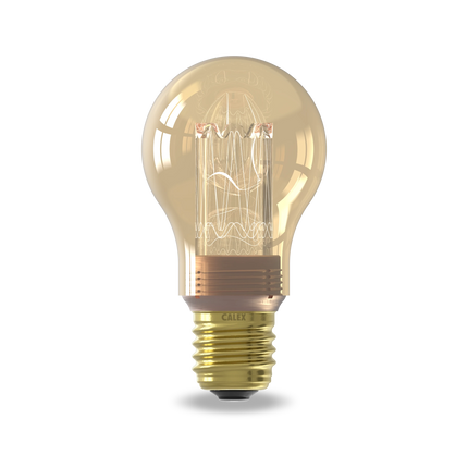 Calex Crown Series LED Bulb - E27 - A60 - Gold