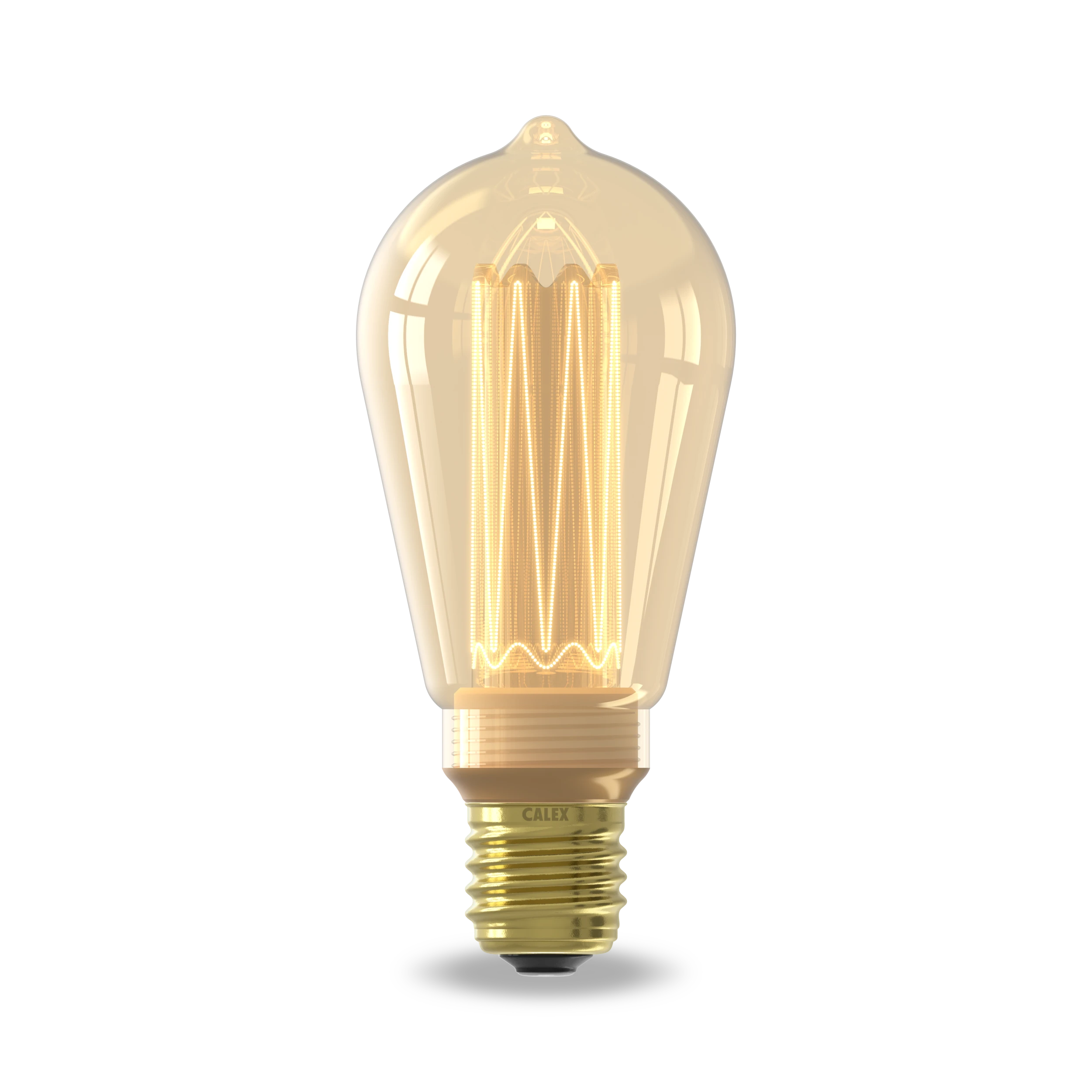 Calex Crown Series LED Bulb - E27 - ST64 - Gold