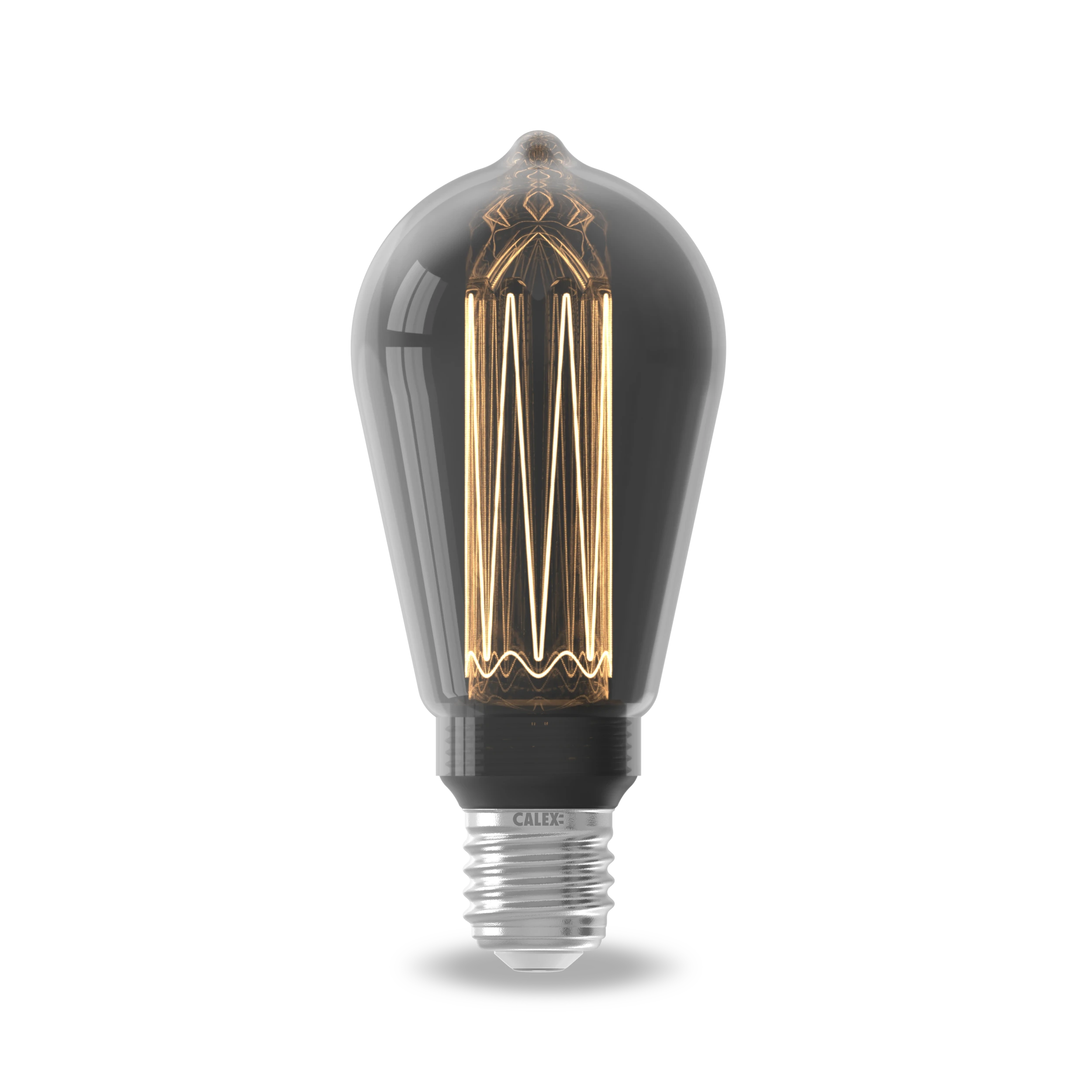 Calex Crown Series LED Bulb - E27 - ST64 - Titanium