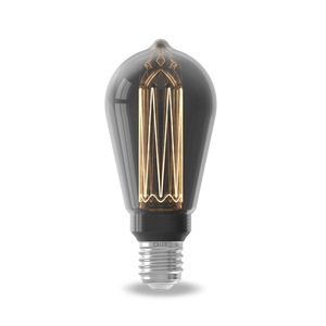 Calex Crown Series LED Bulb - E27 - ST64 - Titanium