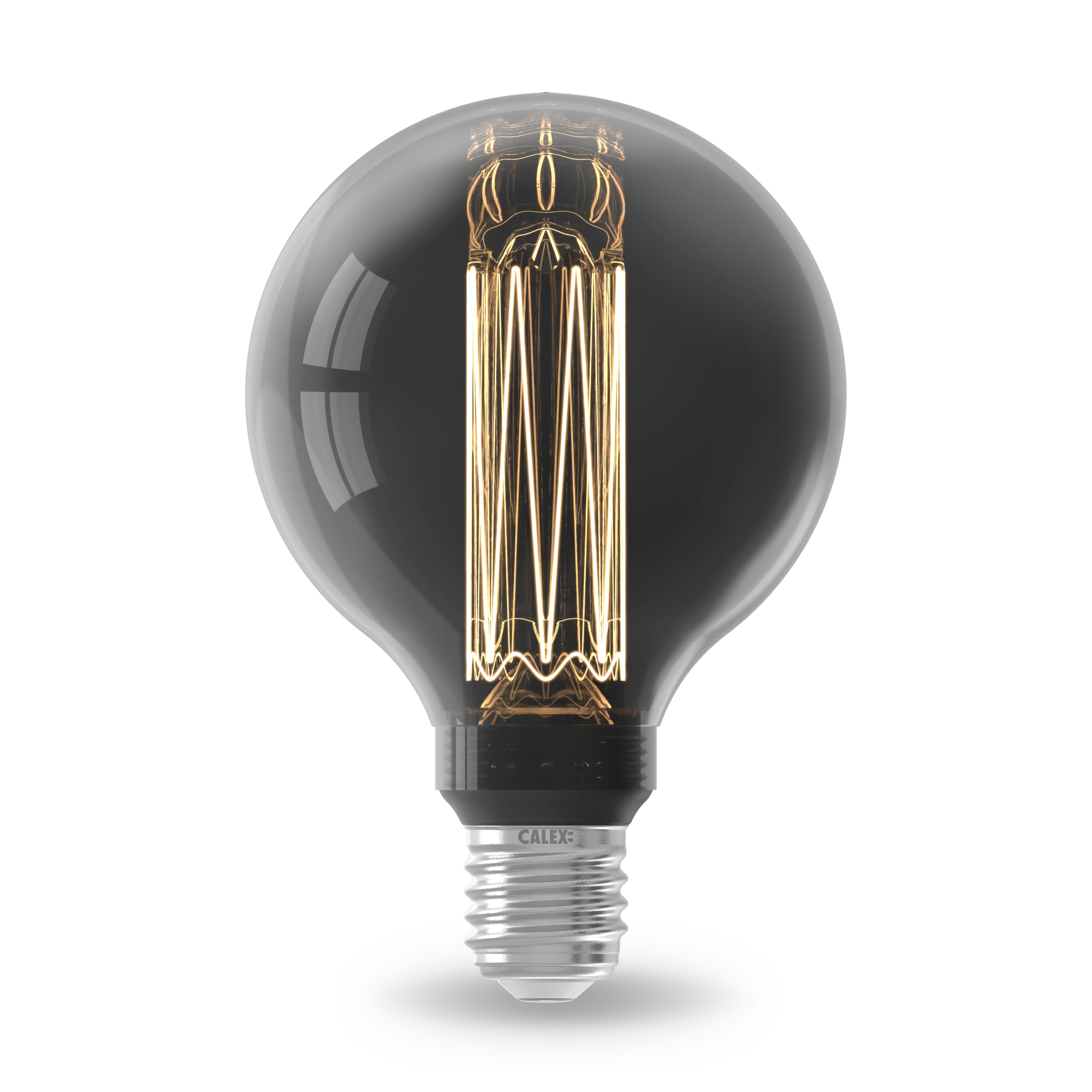 Calex Crown Series LED Bulb - E27 - G95 - Titanium