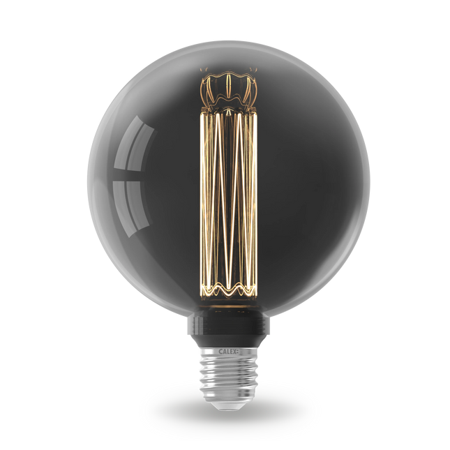 Calex Crown Series LED Bulb - E27 - G125 - Titanium