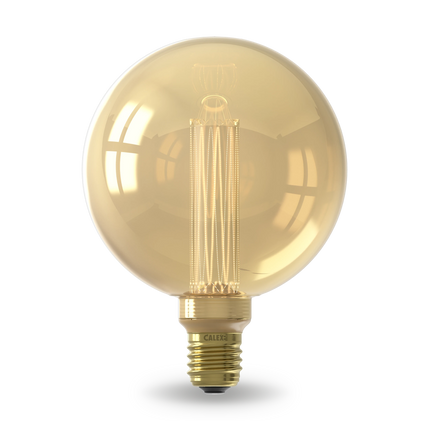 Calex Crown Series LED Bulb - E27 - G125 - Gold