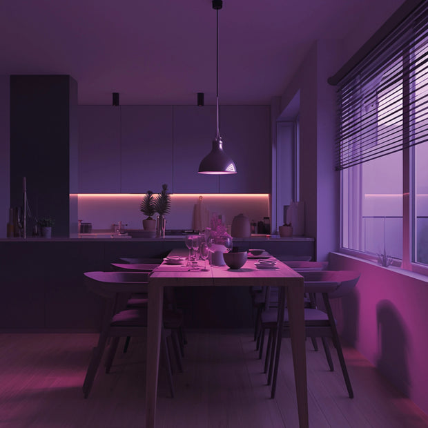 <ul class="metafield-single_line_text_field-array"><li class="metafield-single_line_text_field">16 million colors</li><li class="metafield-single_line_text_field">Easy installation</li><li class="metafield-single_line_text_field">In app dimmable</li><li class="metafield-single_line_text_field">Voice control</li></ul>