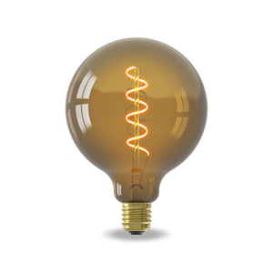 Calex Spiral Filament LED Bulb - E27 - G125 - Natural