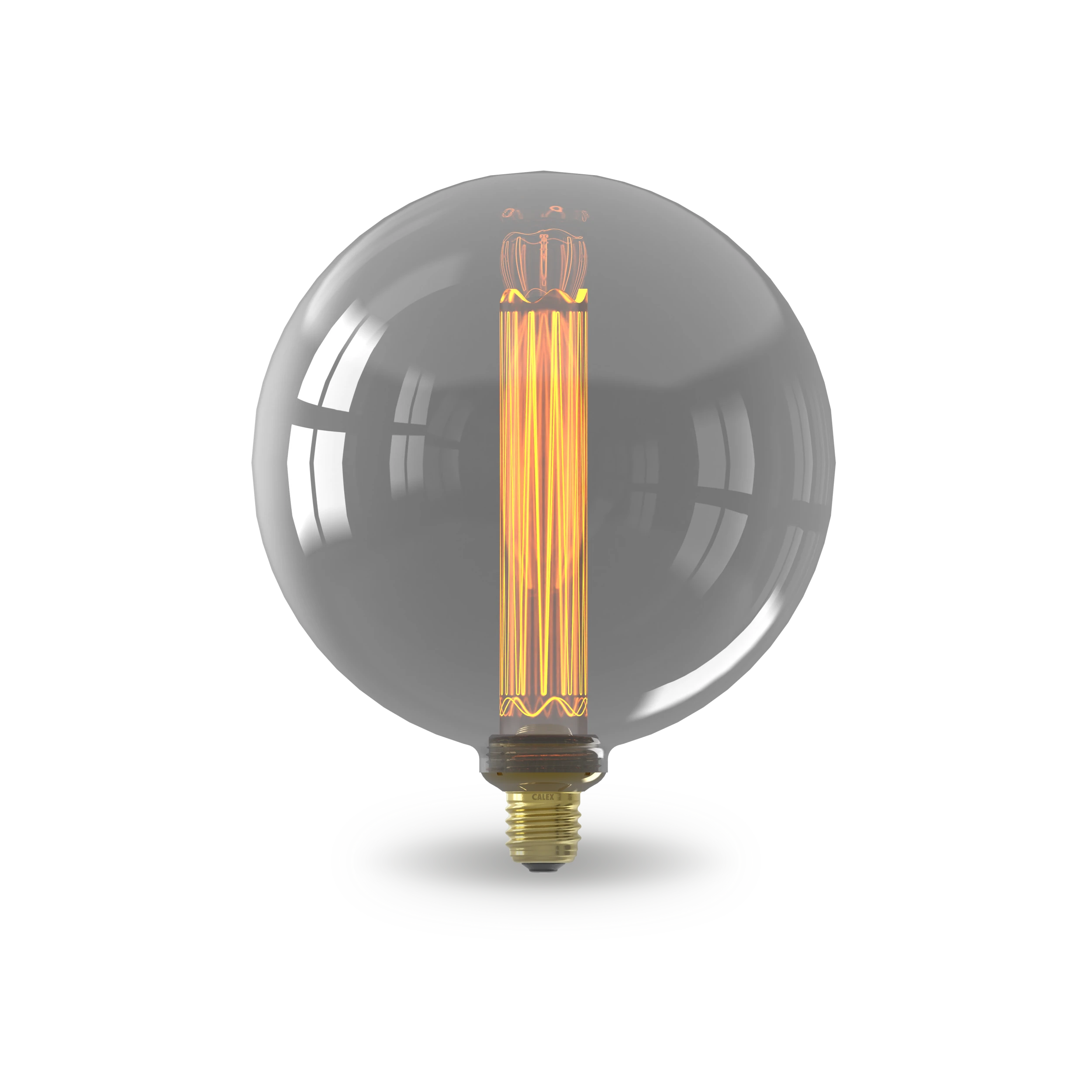 Calex Royal Kalmar Bulb - E27 - Filament - Titanium
