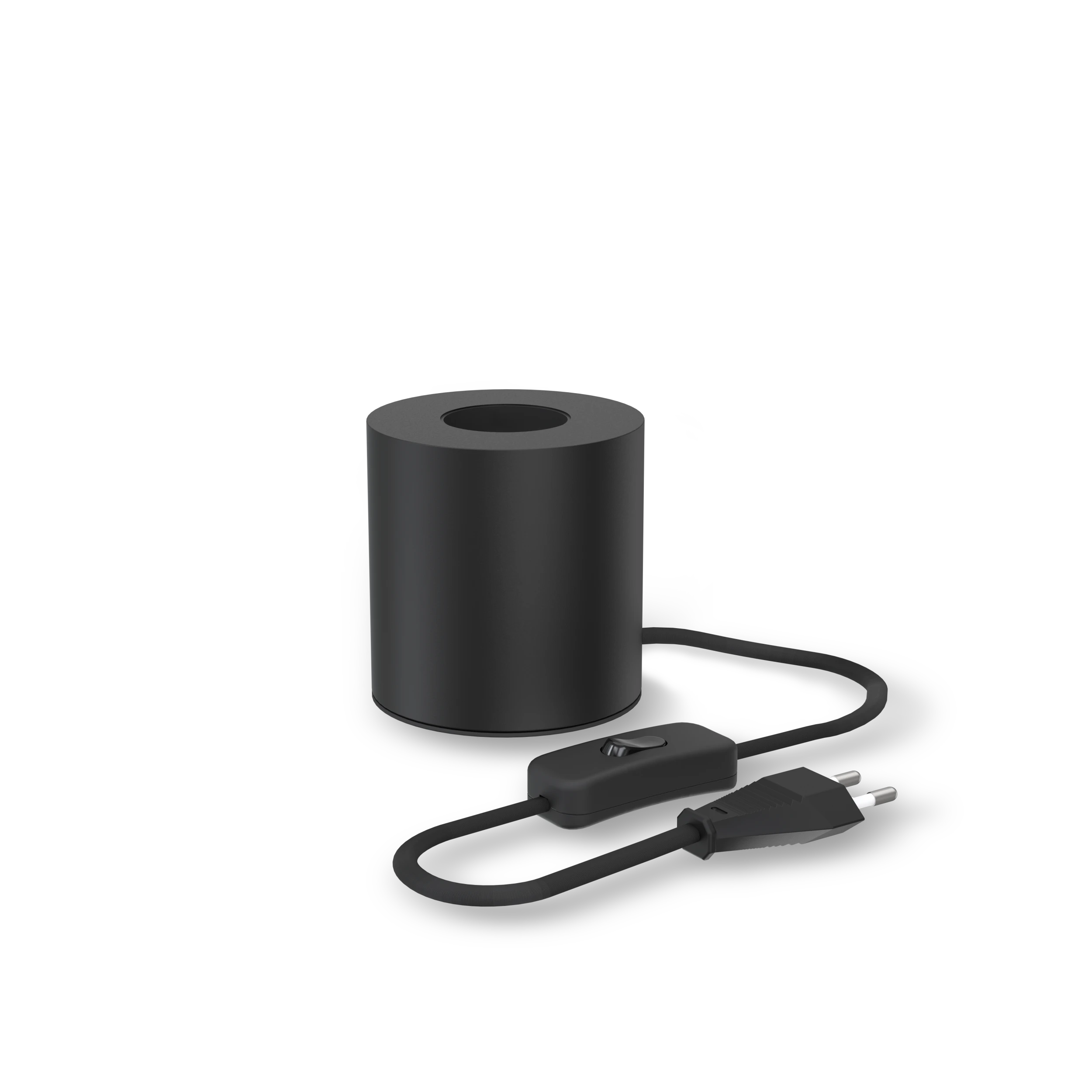 Calex Table Lamp Round - E27 - Black