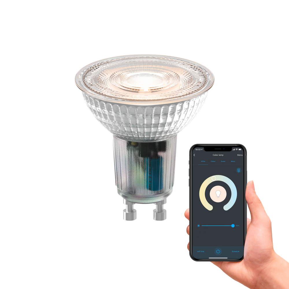 Calex Slimme LED Lamp - GU10 - Warm Wit - 4.9W
