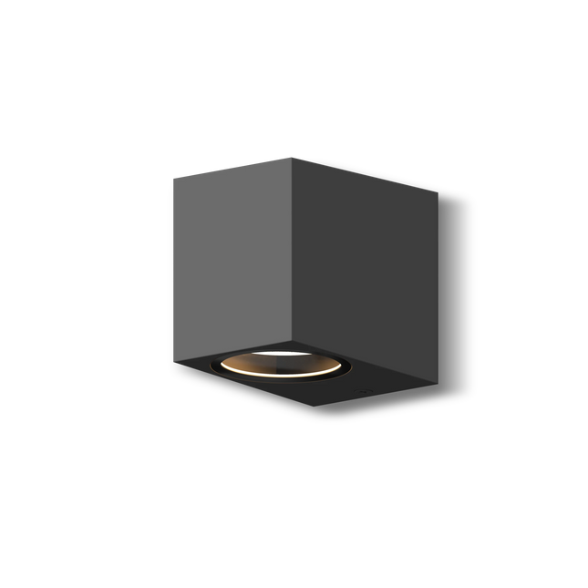 Calex Sanremo Wall Light Downlight - GU10 - Anthracite