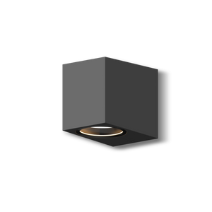Calex Sanremo Wall Light Downlight - GU10 - Anthracite