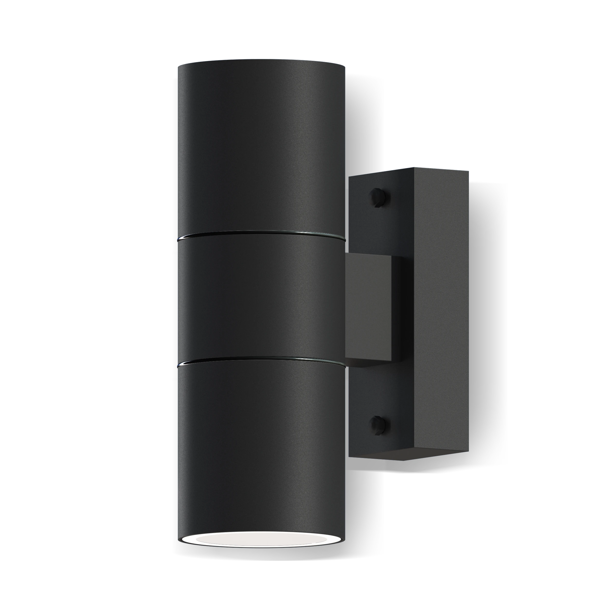 Calex Turin Wall Light - Up & Down - 2x GU10 - Black