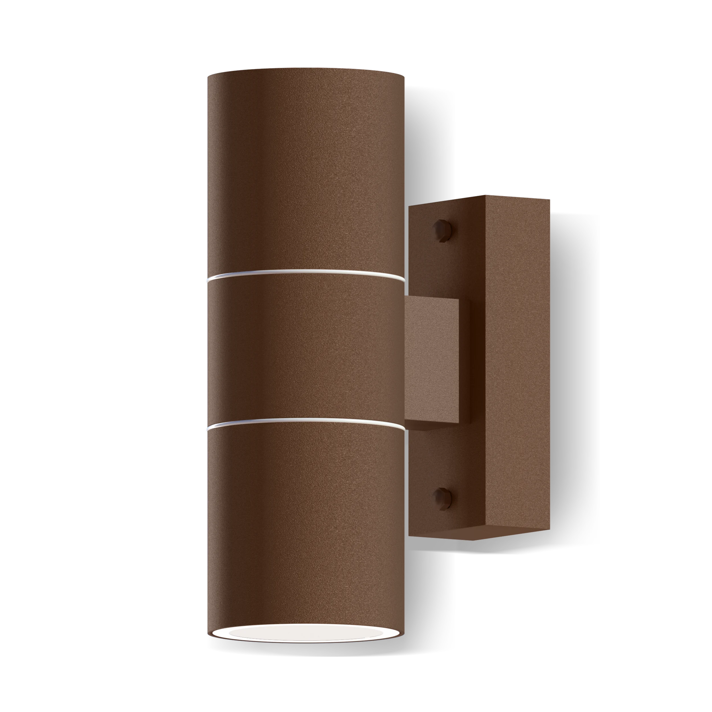 Calex Turin Wall Light - Up & Down - 2x GU10 - Rust