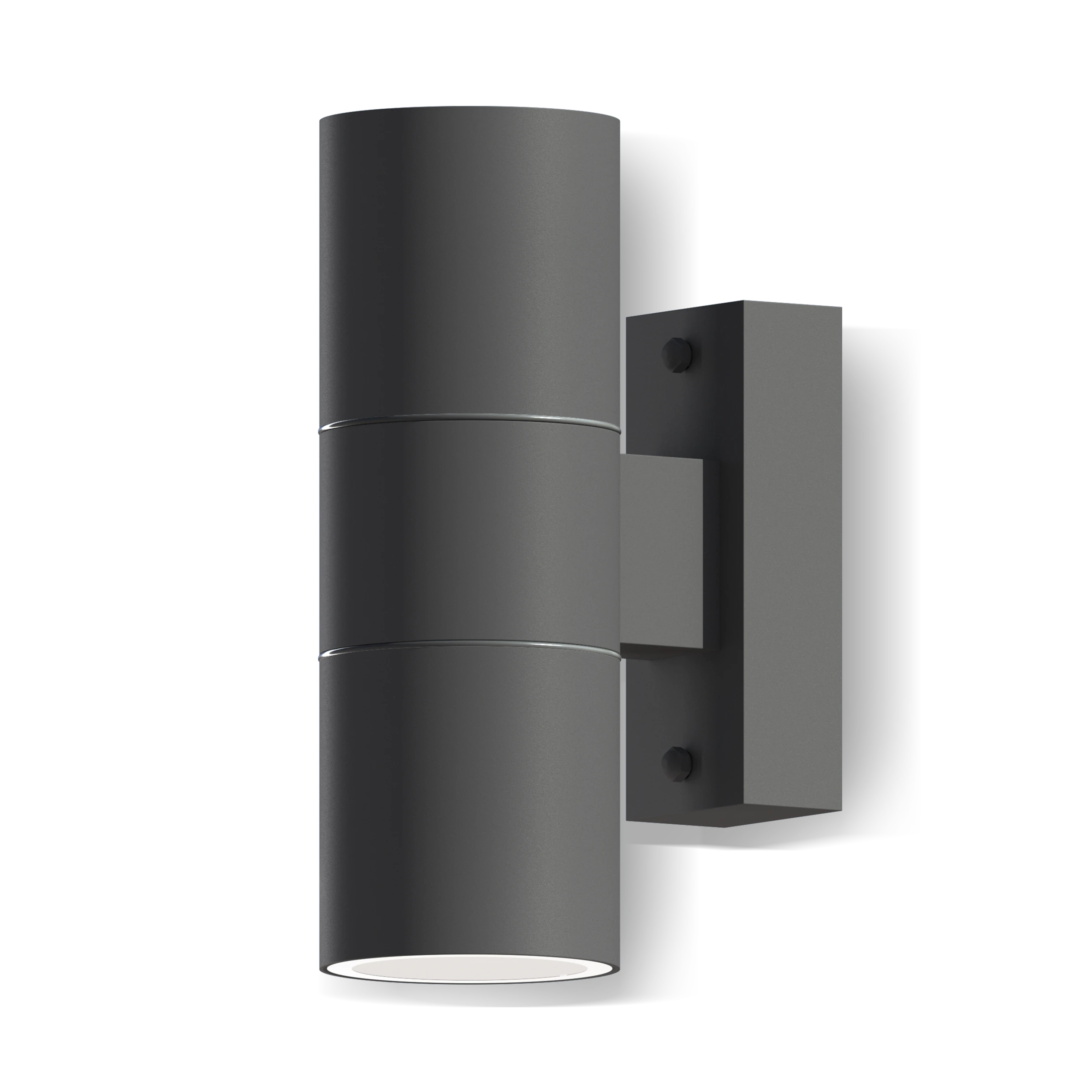 Calex Turin Wall Light - Up & Down - 2x GU10 - Anthracite