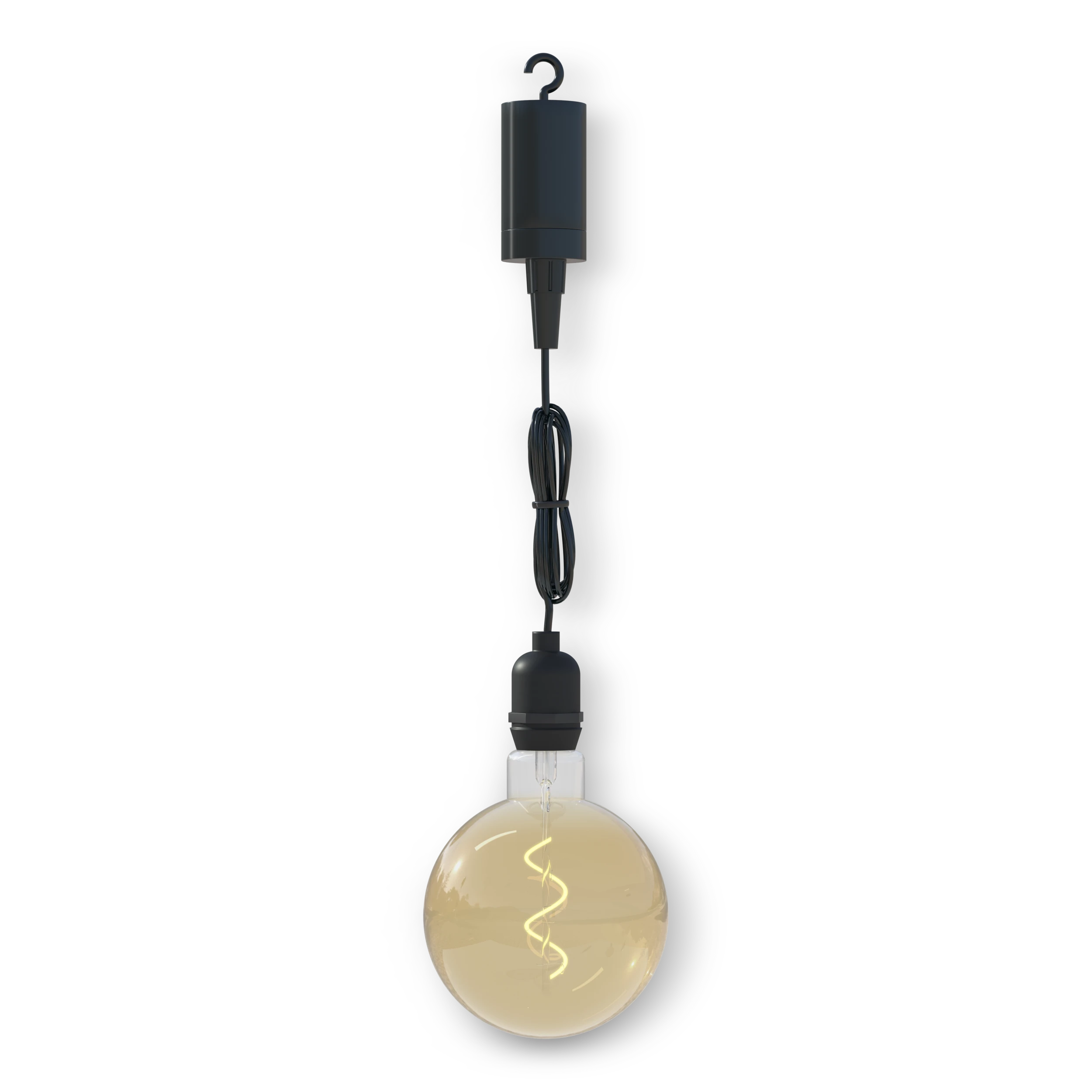 Calex Outdoor Pendant Light - G125 - Gold