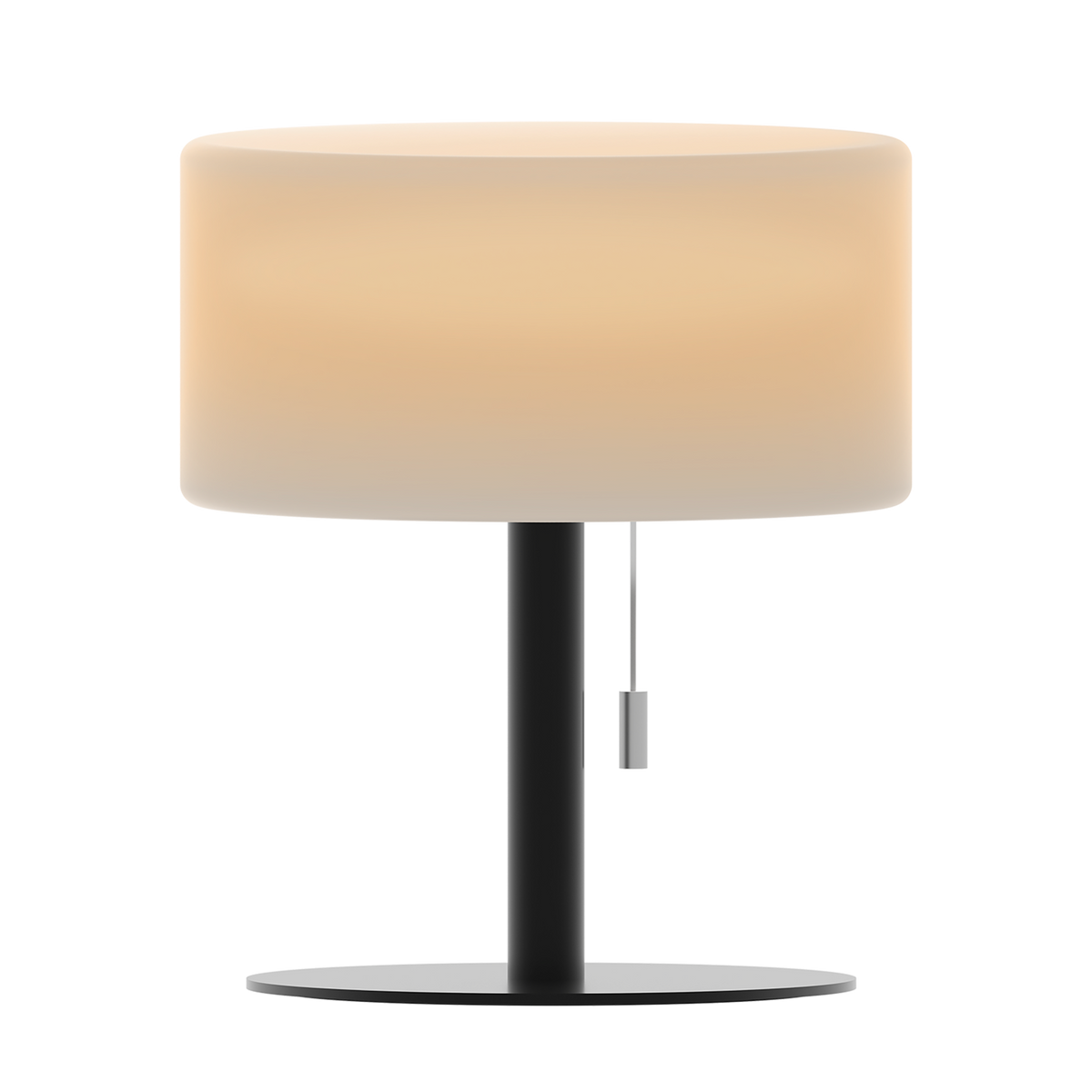 Calex Outdoor Table Lamp Cascia - Rechargeable/Solar - Black/White