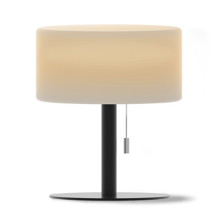 Calex Cascia Outdoor Table Lamp - Rechargeable - White