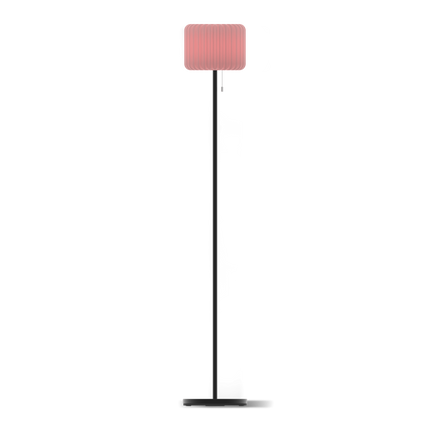 Calex Latina Outdoor Floor Lamp - Rechargeable and Solar - Black