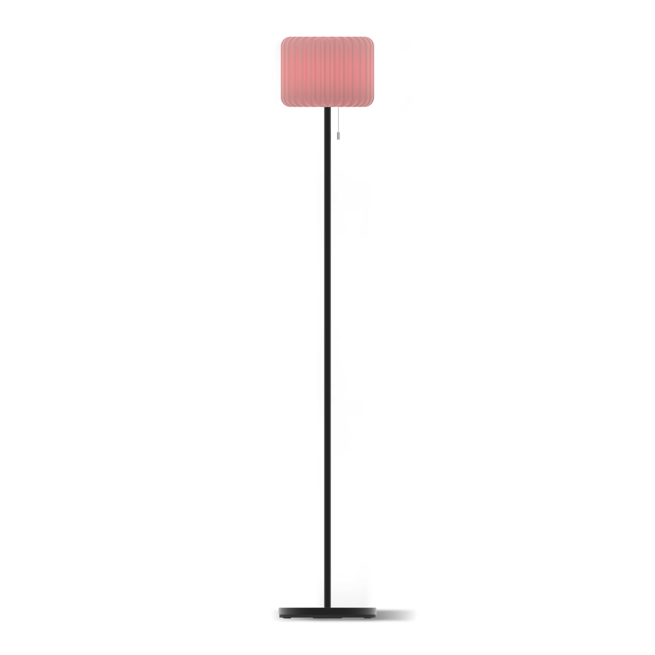 Calex Latina Outdoor Floor Lamp - Rechargeable and Solar - Black