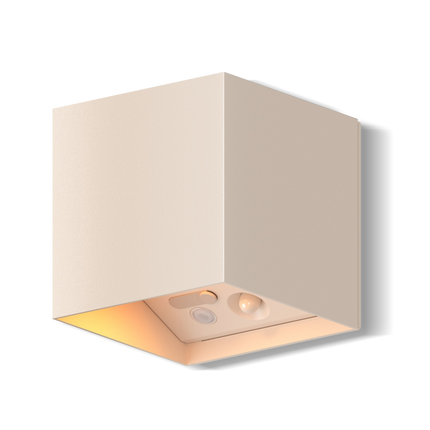 Calex Volterra Rechargeable Wall Light - Up & Down - Sand