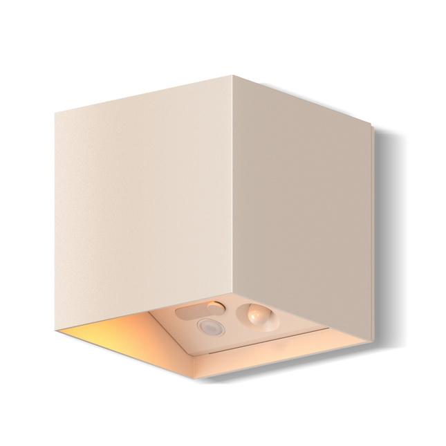 Calex Volterra Rechargeable Wall Light - Up & Down - Sand