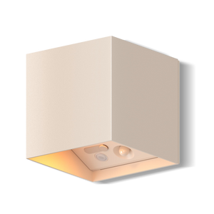 Calex Volterra Rechargeable Wall Light - Up & Down - Sand