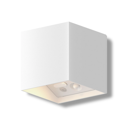 Calex Volterra Rechargeable Wall Light - Up & Down - White