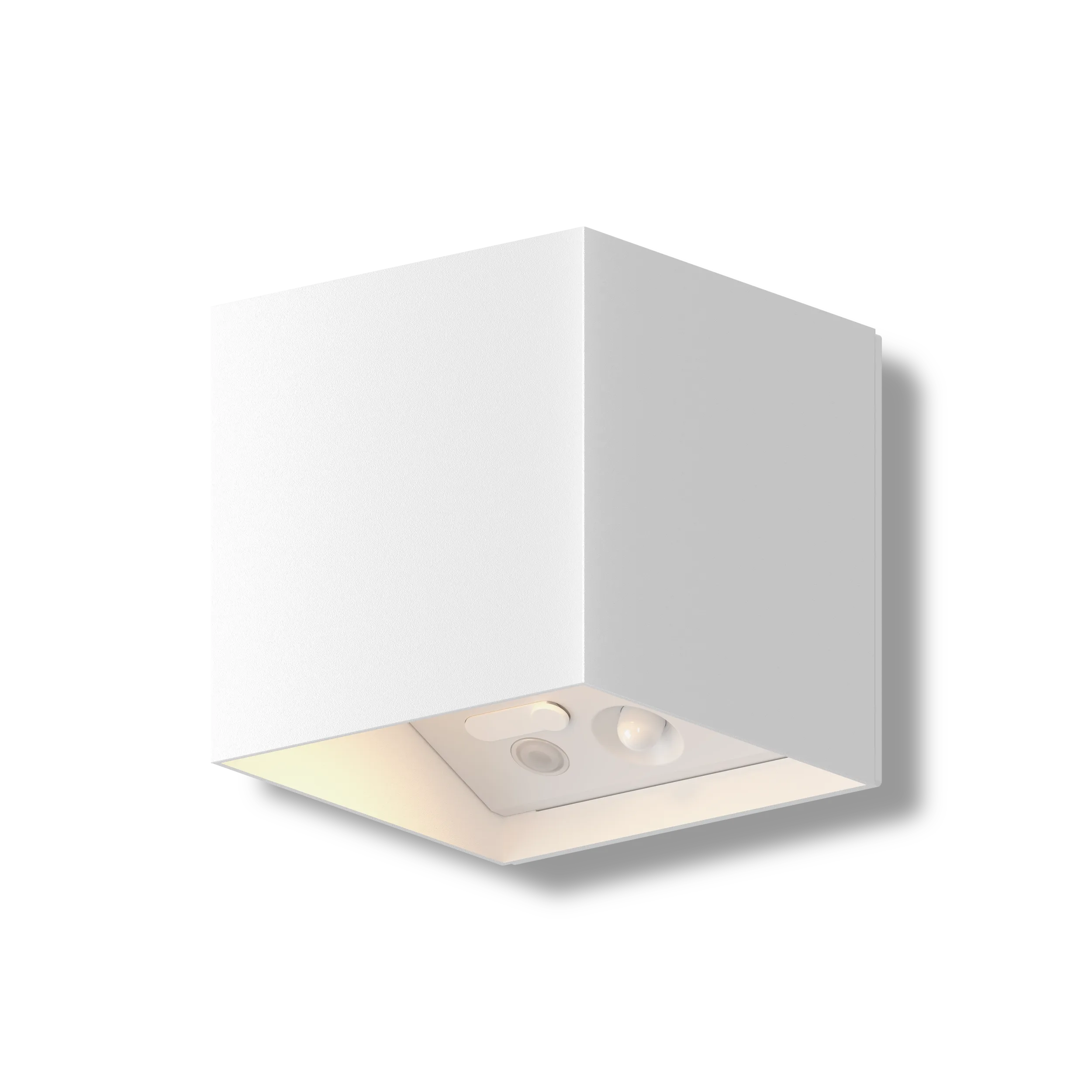 Calex Volterra Rechargeable Wall Light - Up & Down - White
