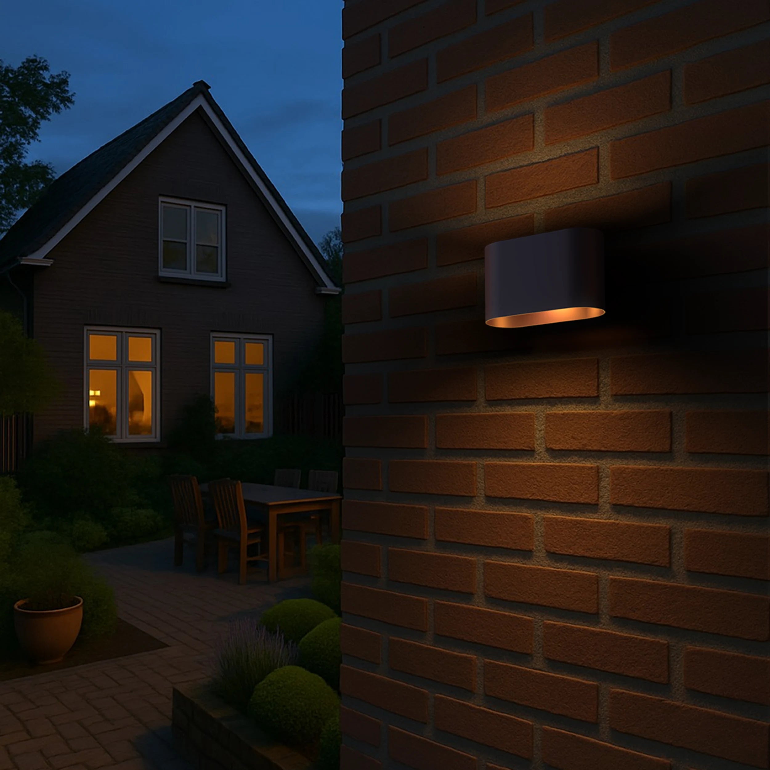 Calex Potenza Wall Light - Black