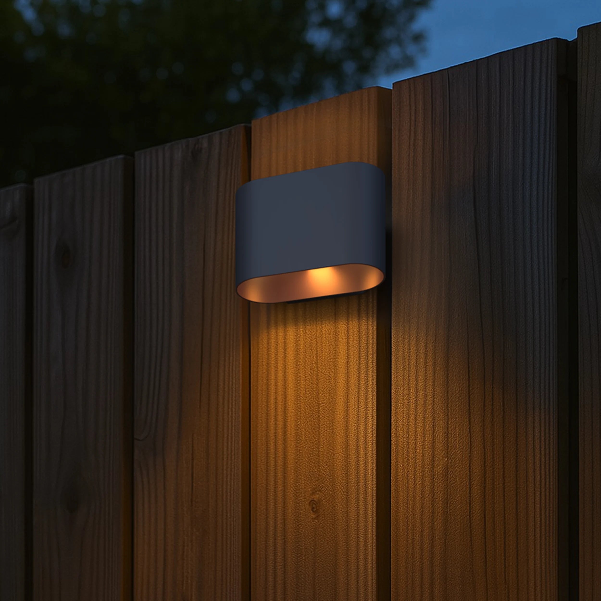 Calex Potenza Wall Light - Black